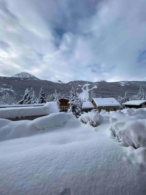 סן-שפרה Appartement 4 Pers Grande Terrasse Vue Pistes Ski מראה חיצוני תמונה