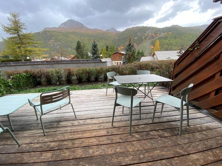 סן-שפרה Appartement 4 Pers Grande Terrasse Vue Pistes Ski מראה חיצוני תמונה