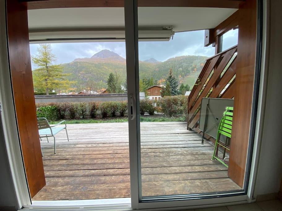 סן-שפרה Appartement 4 Pers Grande Terrasse Vue Pistes Ski מראה חיצוני תמונה