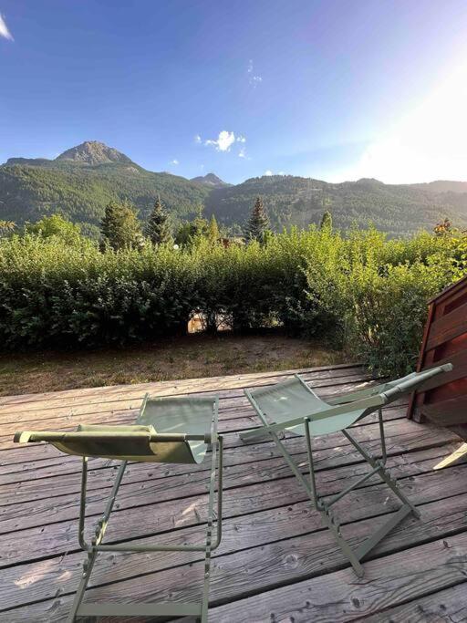 סן-שפרה Appartement 4 Pers Grande Terrasse Vue Pistes Ski מראה חיצוני תמונה